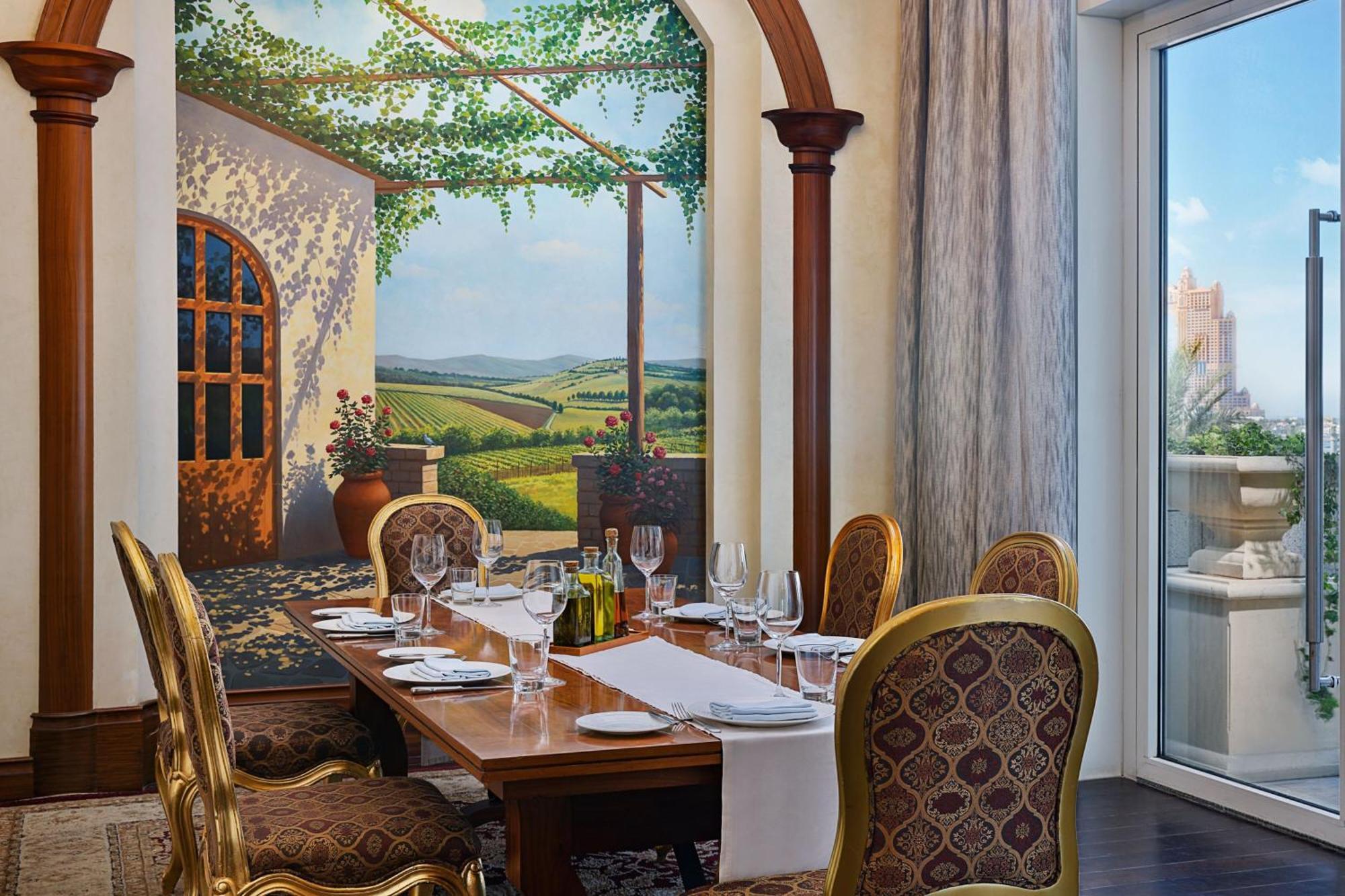 Hotel The St. Regis Abu Dhabi Esterno foto Private dining room at the hotel