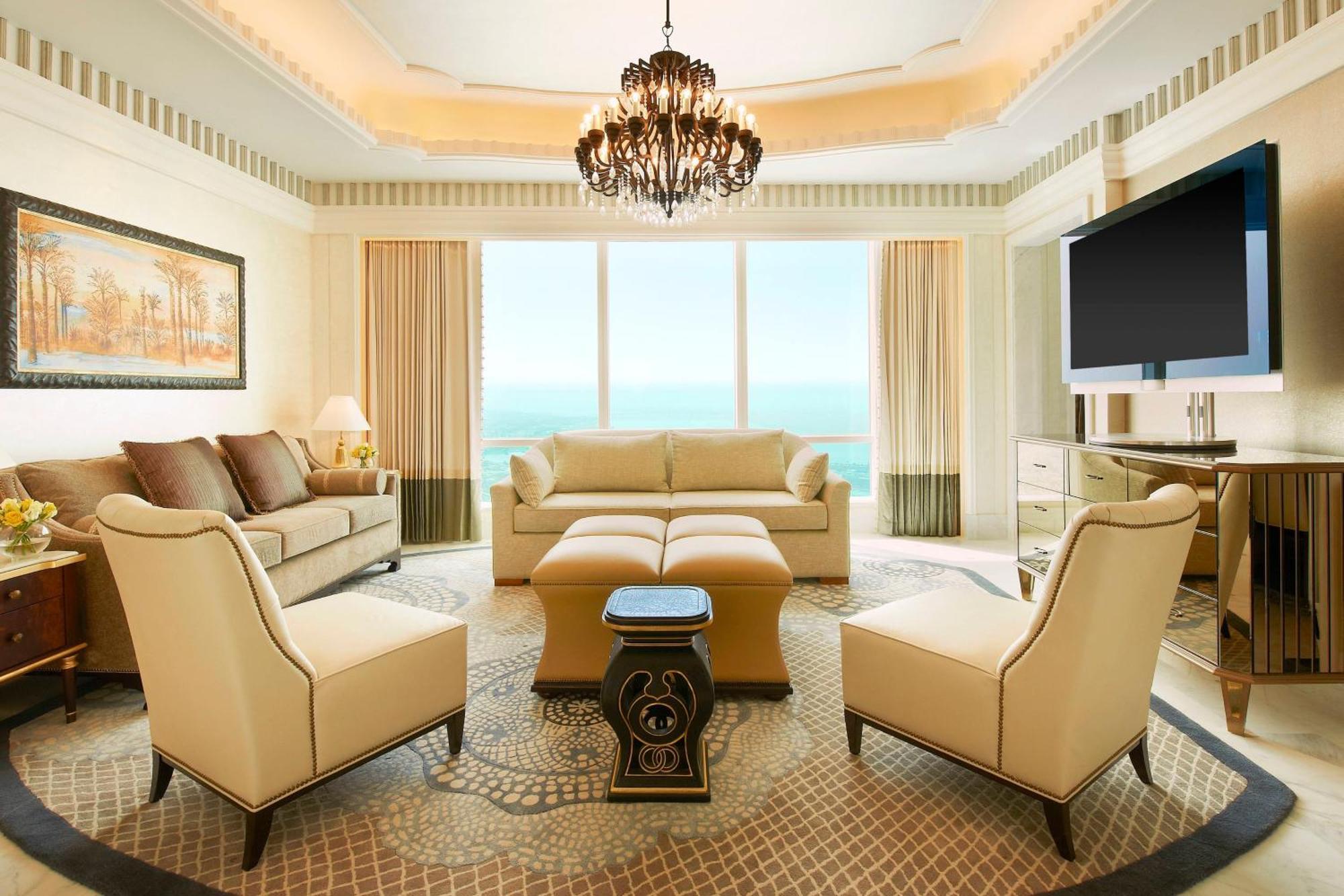 Hotel The St. Regis Abu Dhabi Esterno foto Living room